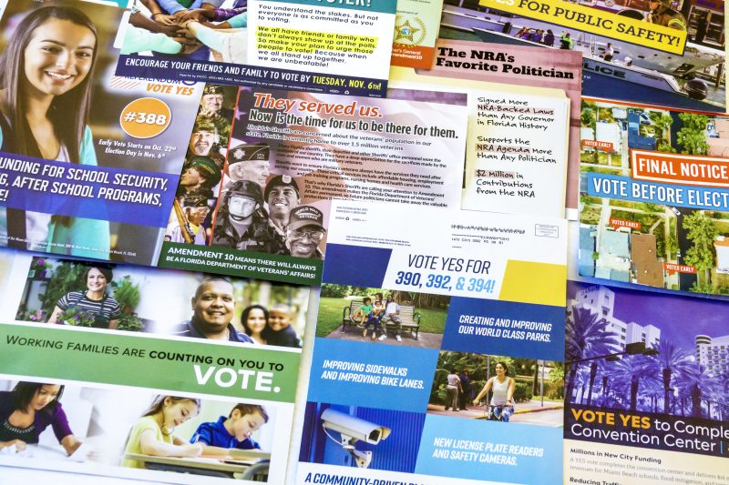 Can you stop the inflow of campaign fliers to your mailbox?