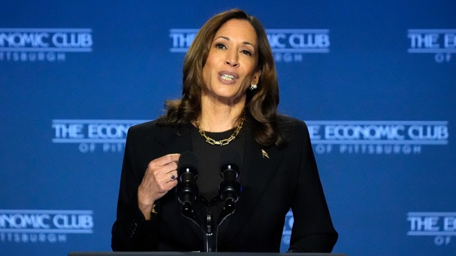 Harris says she backs legalizing marijuana, going further than Biden