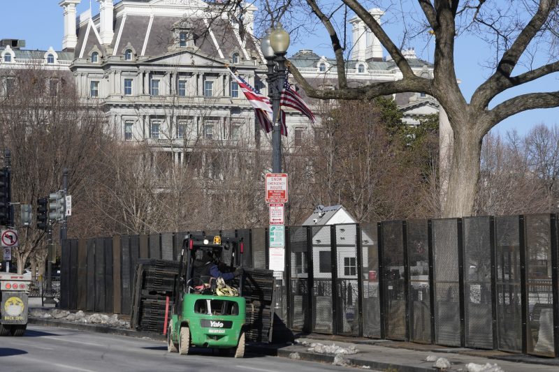 Security preparations underway for inauguration